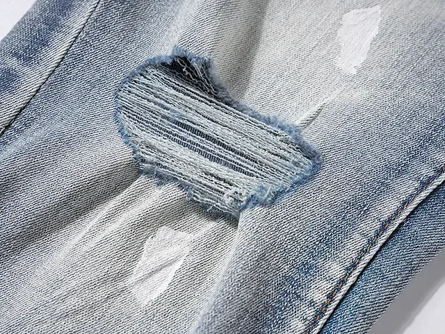 Purple Brand Distressed Light-Wash Paint-Splatter Jeans 9