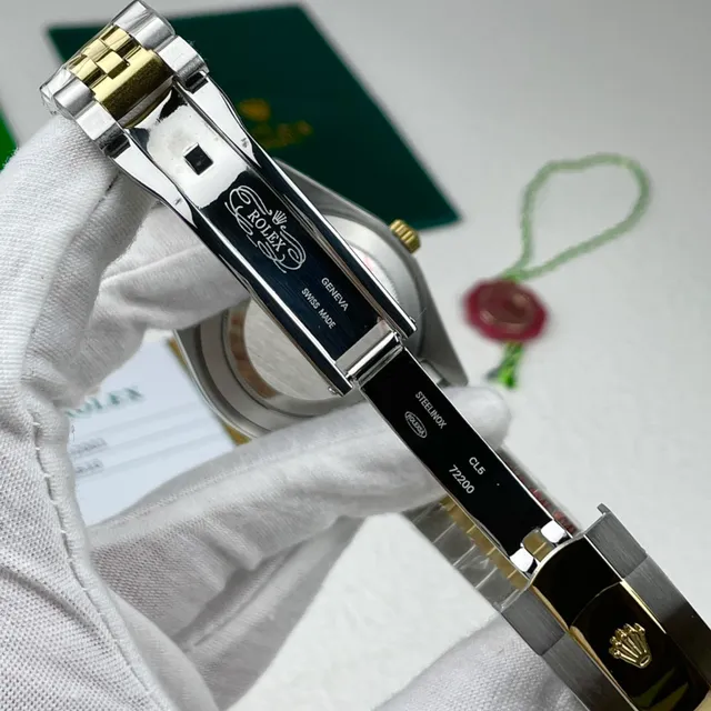 Rolex Sky-Dweller Two-Tone Stainless Steel and Gold White Dial Mechanical Watch 5