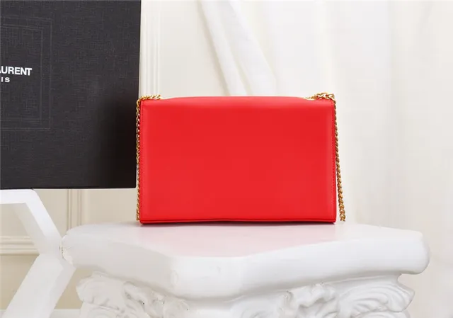 Saint Laurent Loulou Black Gold Chain Bag 19