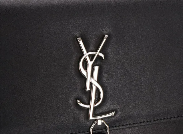 Saint Laurent Loulou Black Gold Chain Bag 23