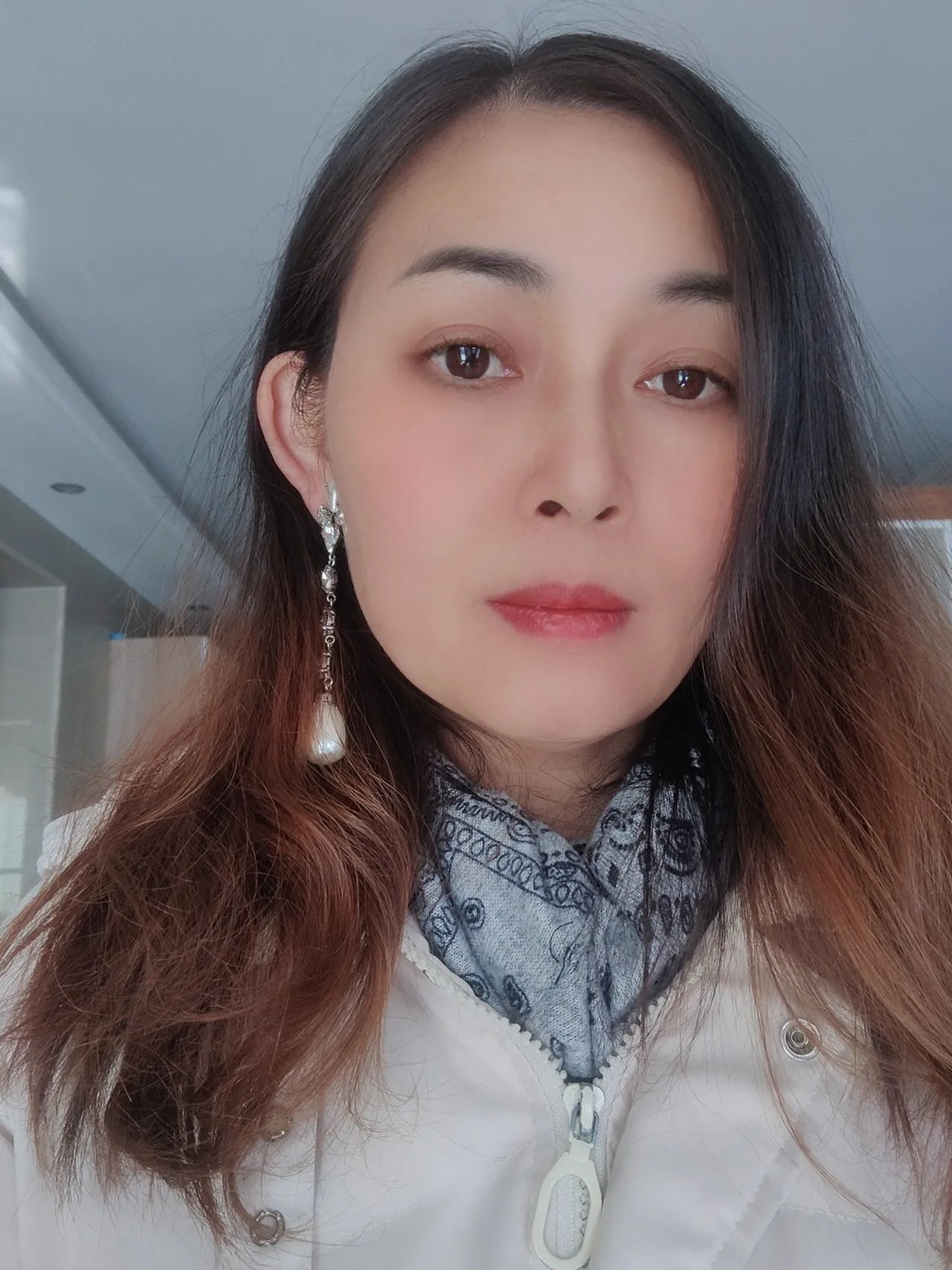 Saint Laurent Pearl and Crystal Teardrop Drop Earrings 2