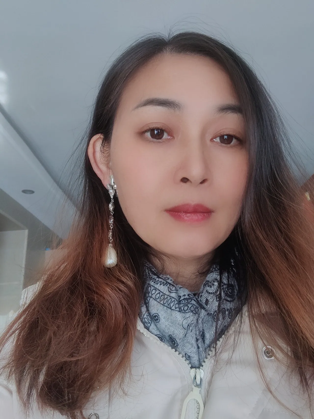 Saint Laurent Pearl and Crystal Teardrop Drop Earrings 3