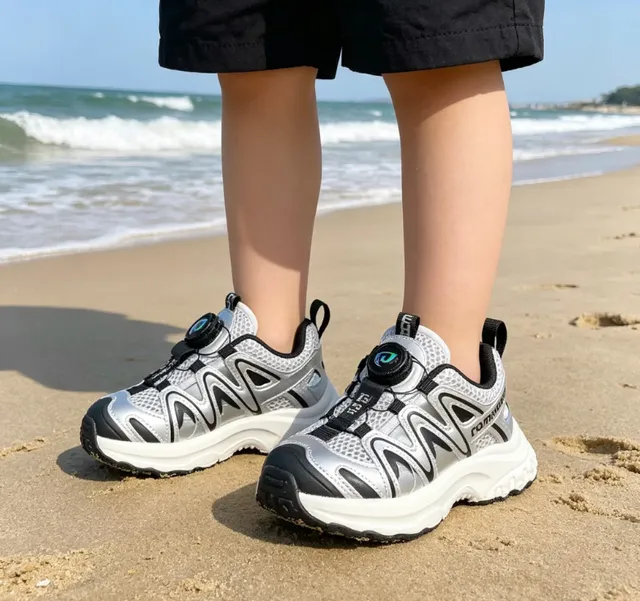 Salomon ACS Pro রূপালি কালো লেবু সবুজ মোটা স্নিকার 19
