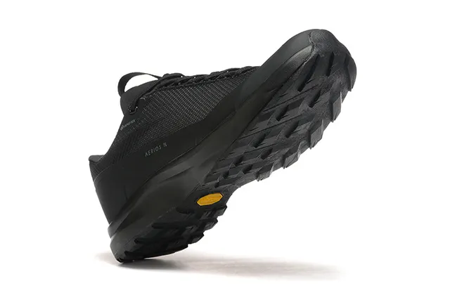 Salomon AERIOS R Black Trail Running Shoes 10