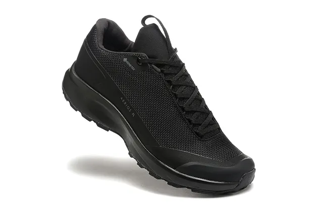 Salomon AERIOS R Black Trail Running Shoes 11