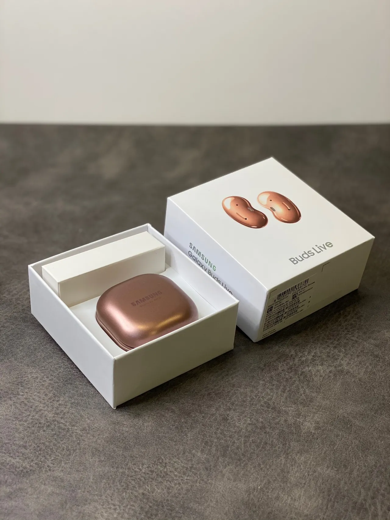 Samsung Galaxy Buds Pro Brown Black Metallic Rose-Gold Finish Bean-Shaped TWS Earbuds 5