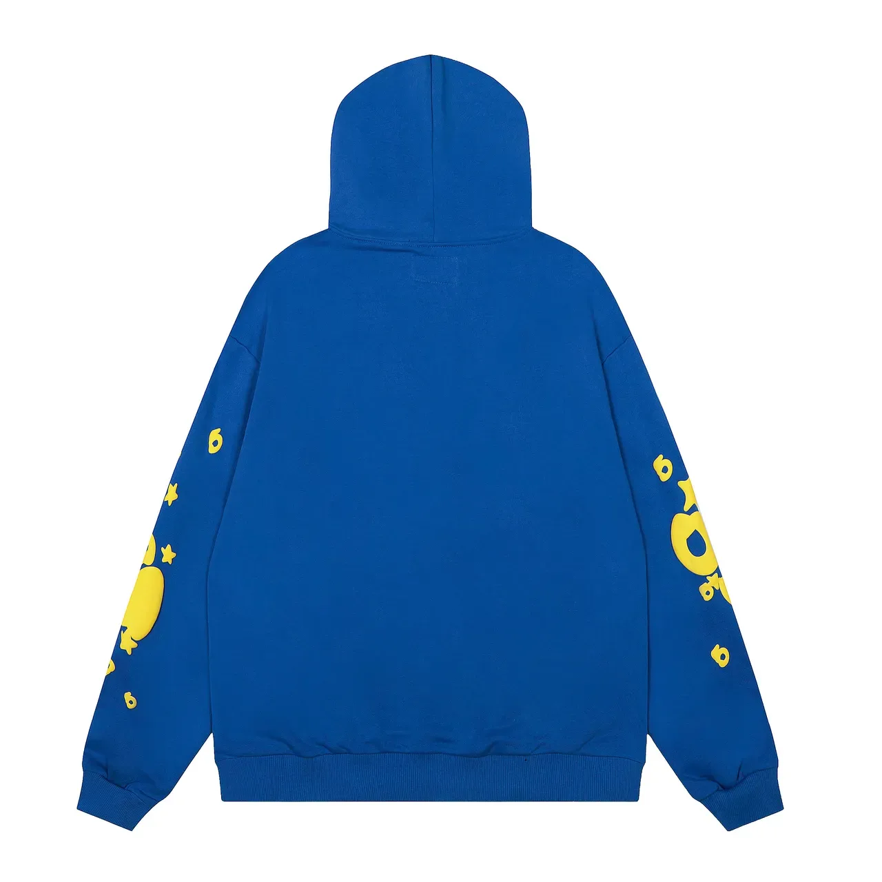 Sp5der Hoodie Oversized Fit Beige Red Gráfico 18