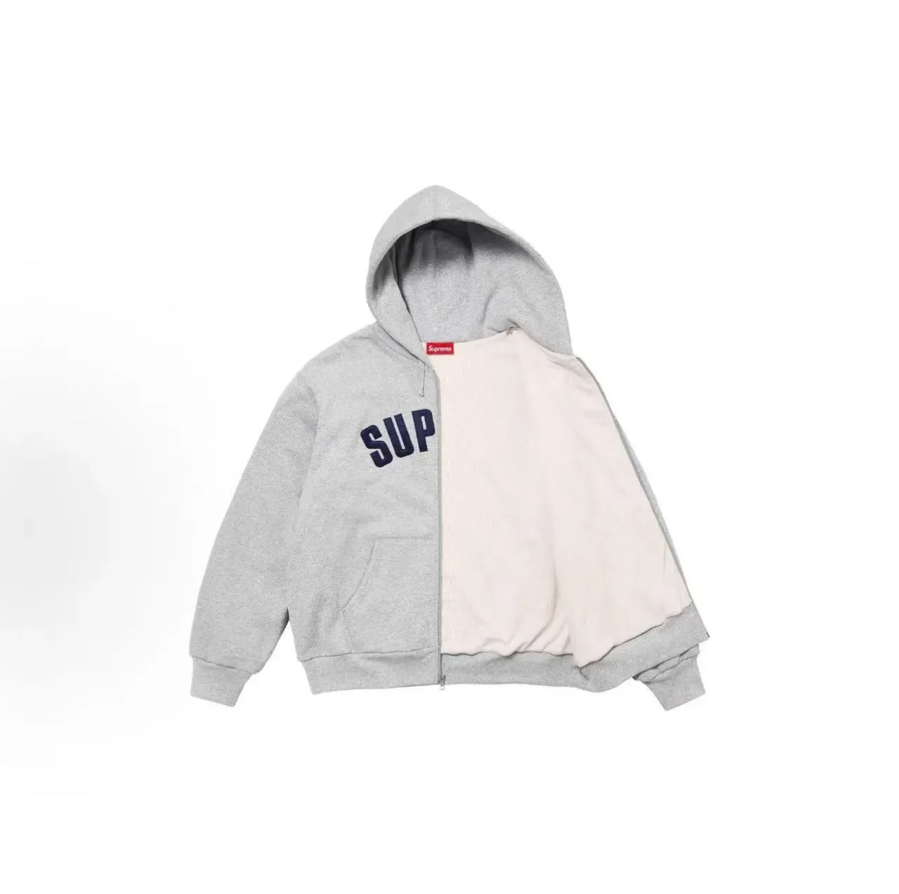Supreme Box Logo Black Full-Zip Hoodie 7