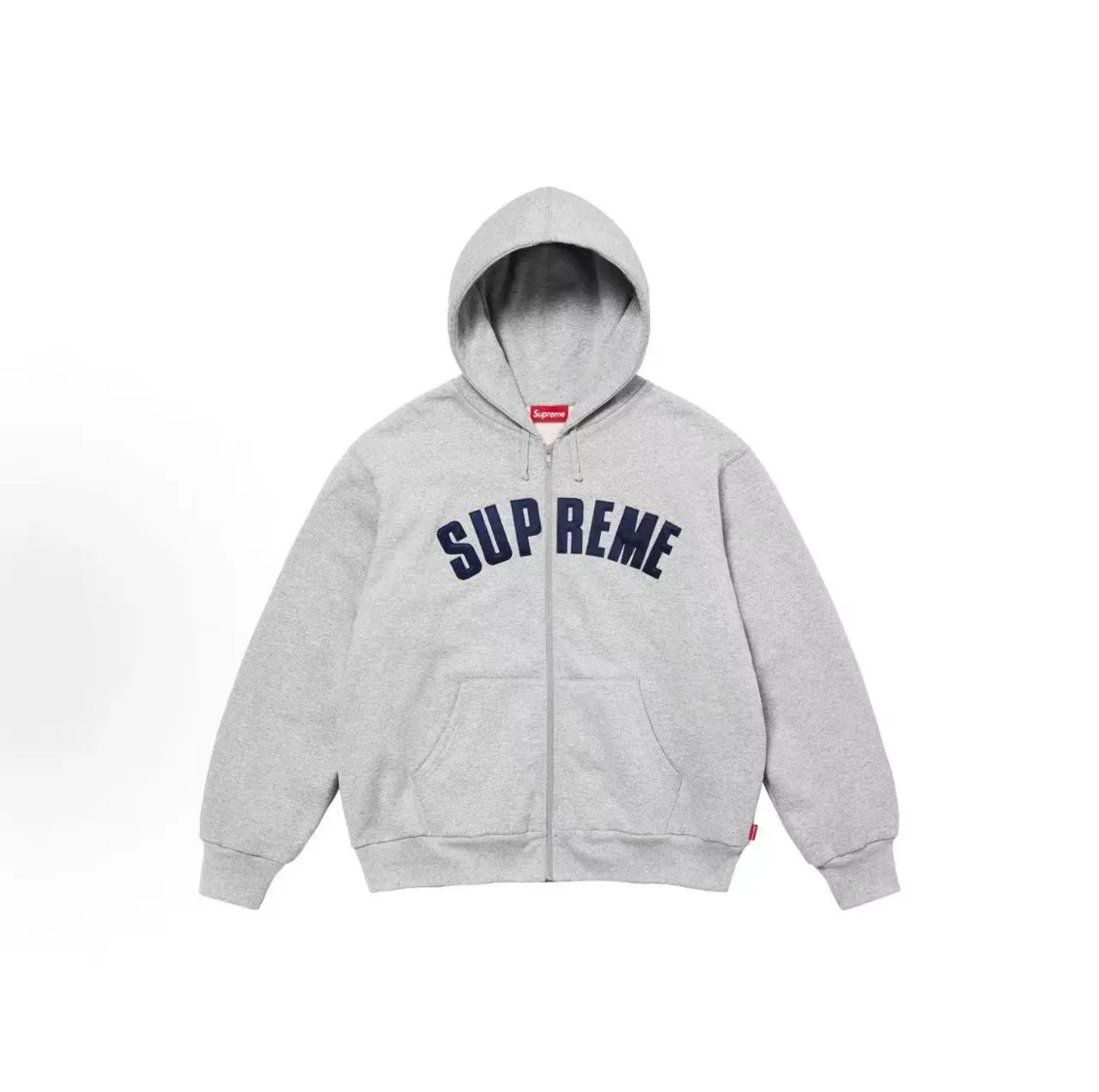 Supreme Box Logo Black Full-Zip Hoodie 8