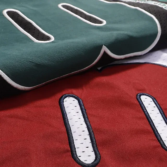 Supreme Rose Collaboration White Red V-Neck Mesh Construction Jersey 13