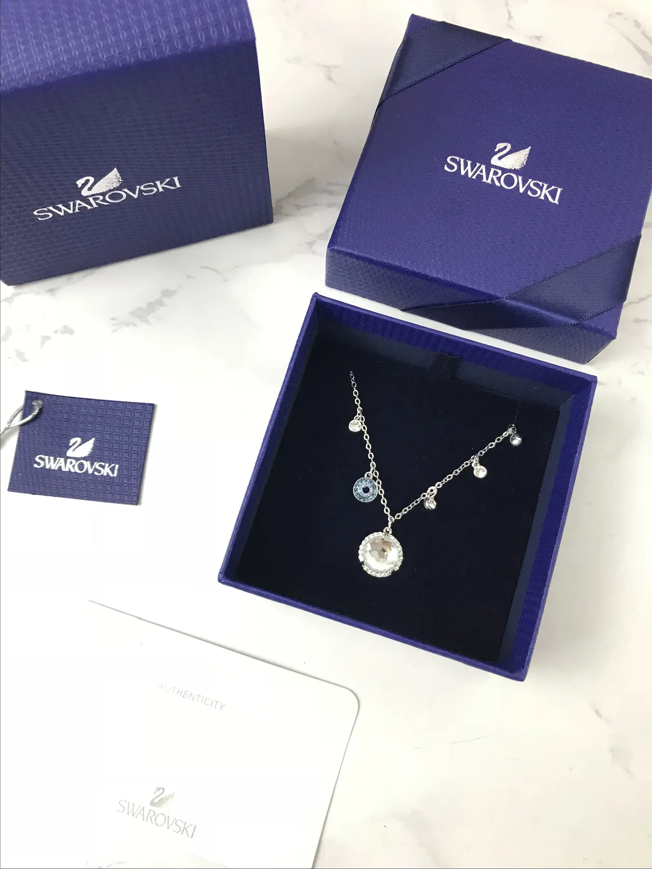 Swarovski Collier Multi-Charm Pavé de Cristal 3