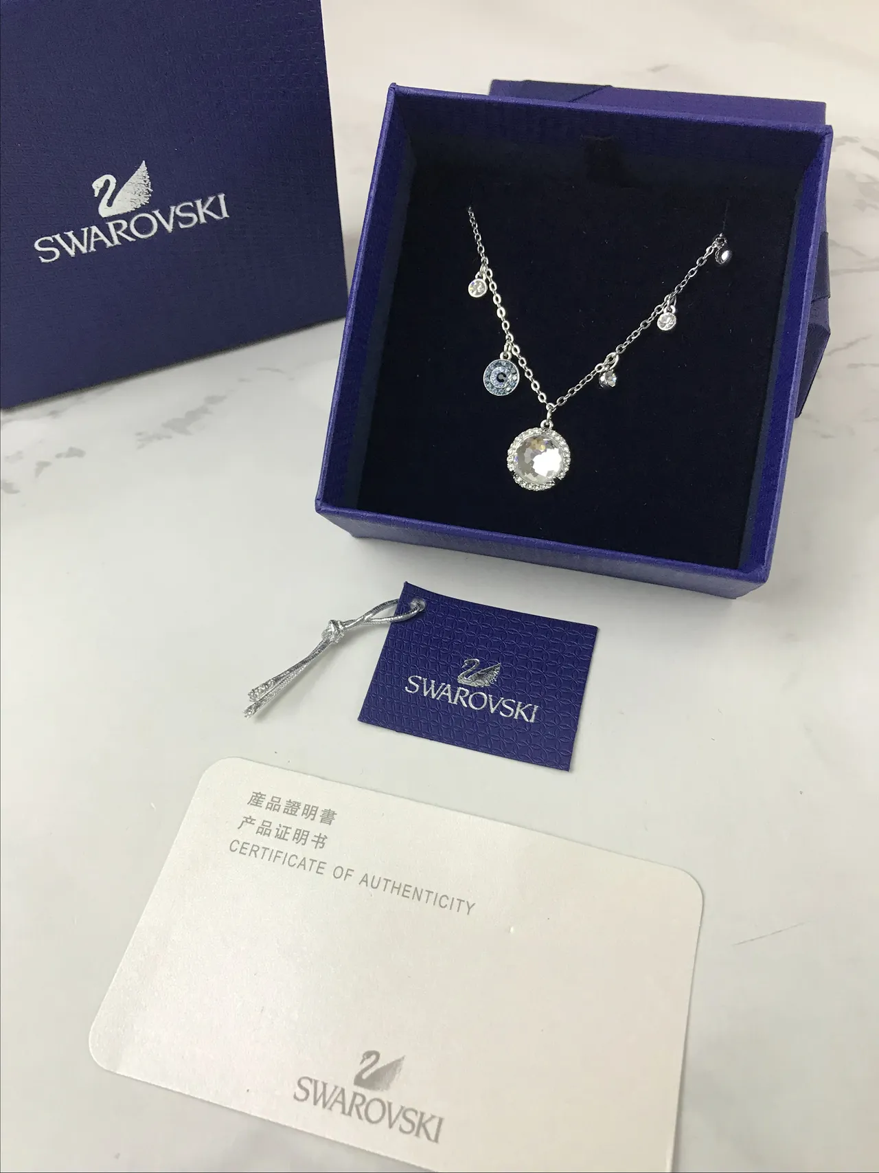 Swarovski Collier Multi-Charm Pavé de Cristal 4