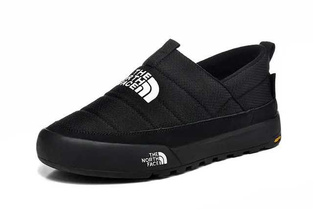 The North Face Black White Slip-On Elastic Strap Closure Loafer 3