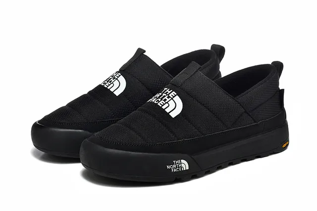 The North Face Black White Slip-On Elastic Strap Closure Loafer 4