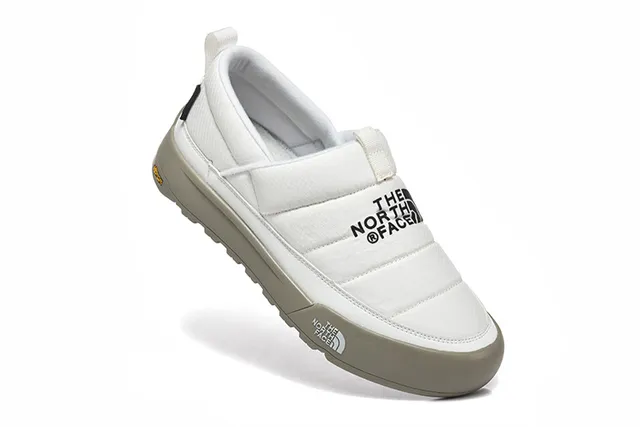 The North Face Black White Slip-On Elastic Strap Closure Loafer 15
