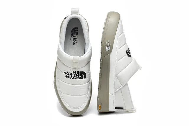 The North Face Black White Slip-On Elastic Strap Closure Loafer 16