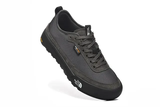 The North Face Charcoal Gray and Black Lifestyle Sneakers 7