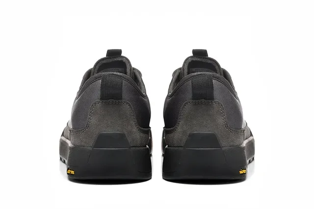 The North Face Charcoal Gray and Black Lifestyle Sneakers 9