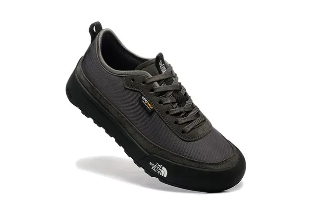 The North Face Charcoal Gray and Black Lifestyle Sneakers 14