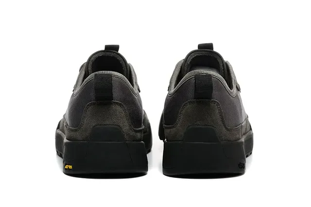 The North Face Charcoal Gray and Black Lifestyle Sneakers 17
