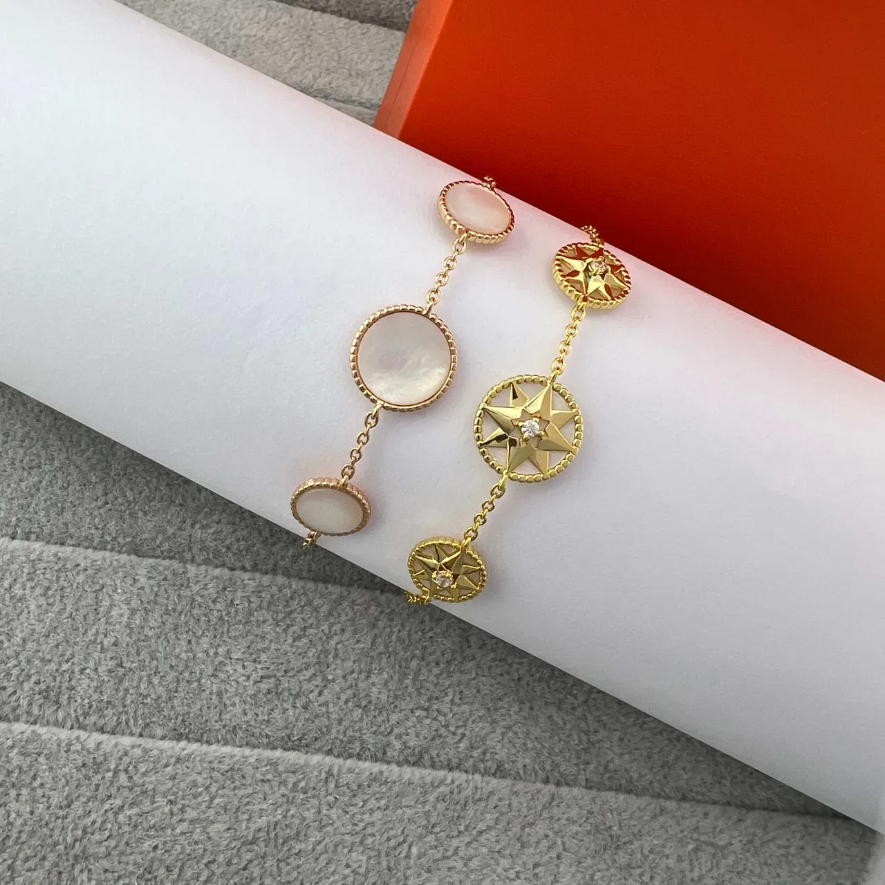 Tiffany & Co. Compass Rose Enamel and Diamond Bracelet 2