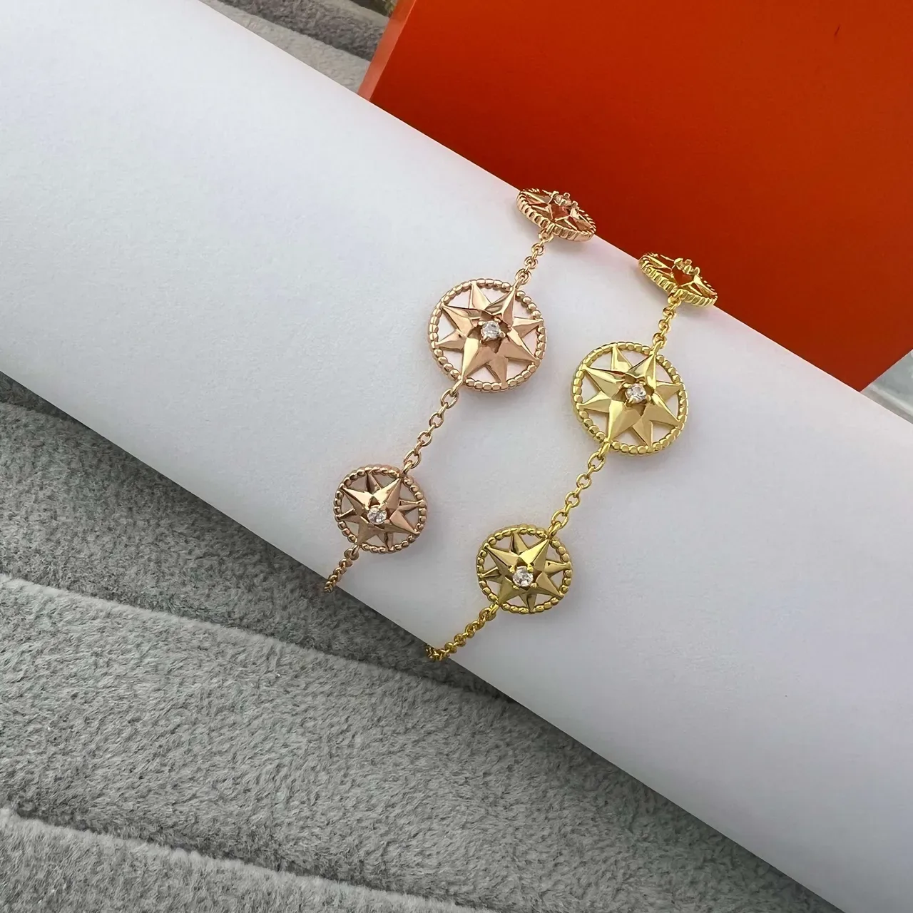 Tiffany & Co. Compass Rose Enamel and Diamond Bracelet 3