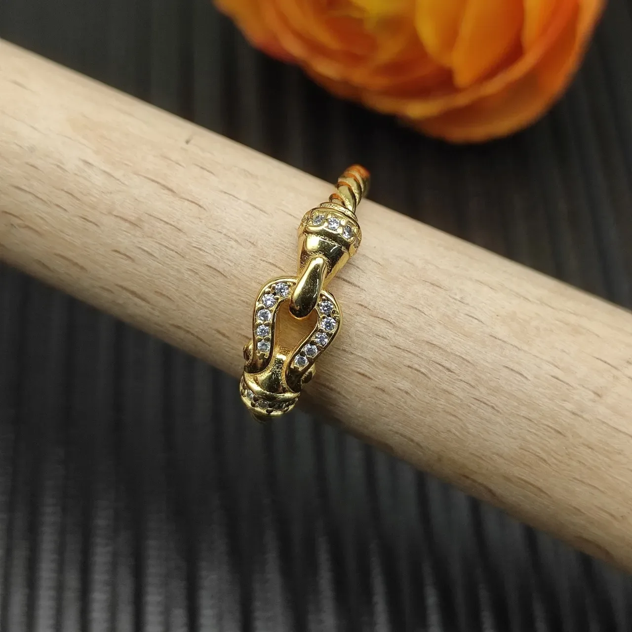 Tiffany & Co. HardWear Diamond-Pavé Buckle Rope Bracelet 6