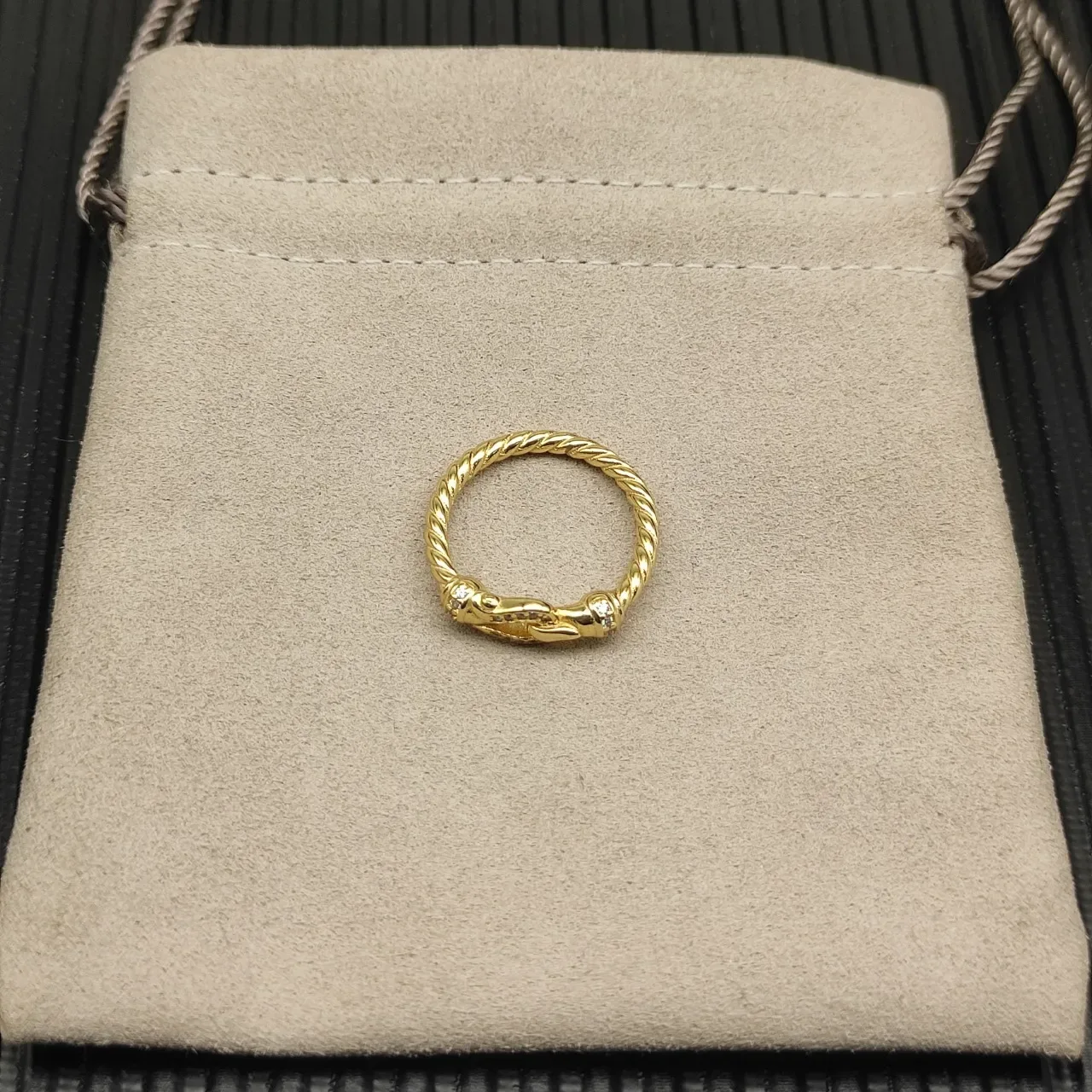 Tiffany & Co. HardWear Diamond-Pavé Buckle Rope Bracelet 7