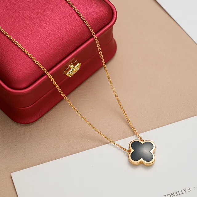 Tiffany & Co. Return to Tiffany Quatrefoil Madreperla Colar 3