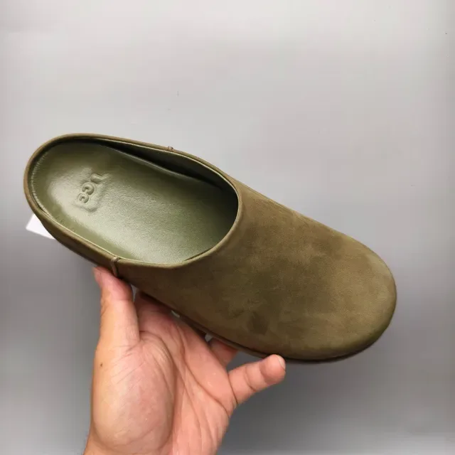 UGG Army Green Suede Upper Molded Rubber Sole Casual Shoes 3