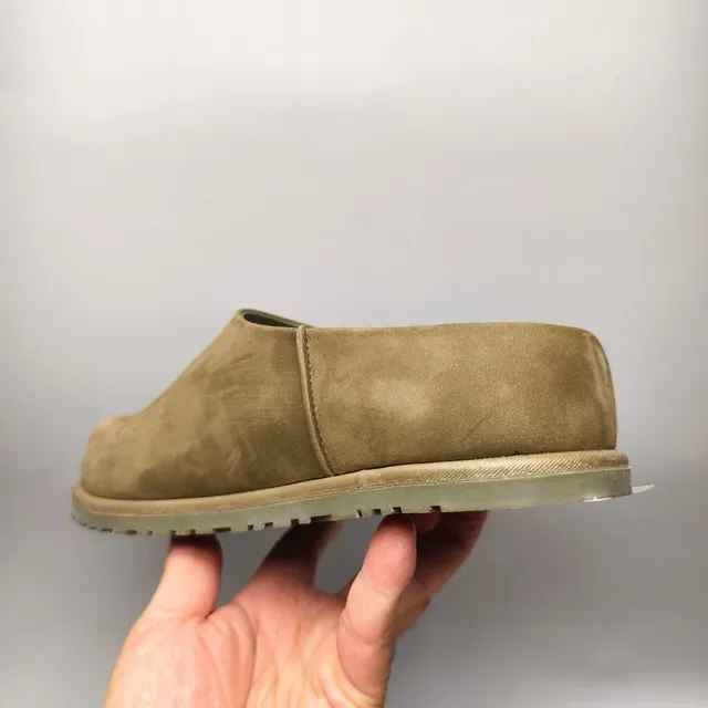 UGG Army Green Suede Upper Molded Rubber Sole Casual Shoes 4