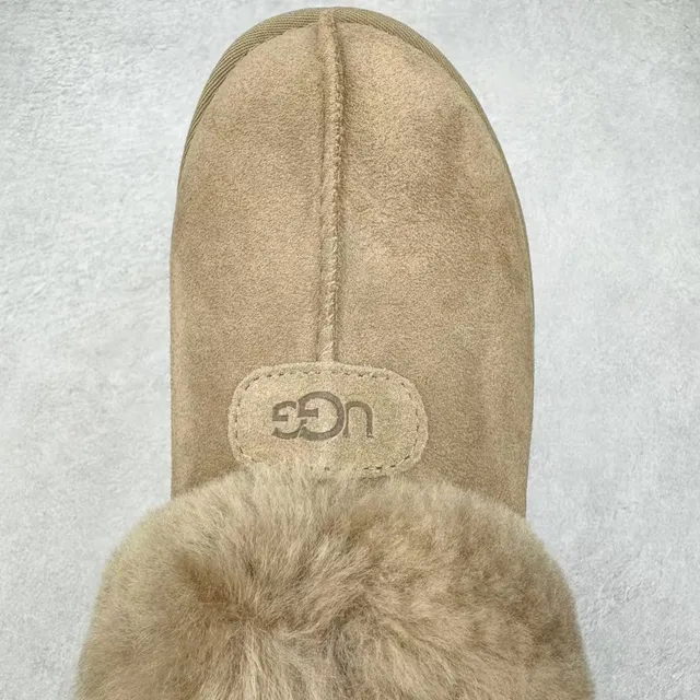 UGG Beige Shearling-Collared Platform Sole Casual Shoes 4