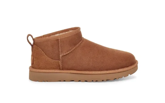 UGG Classic Mini Chestnut Brown Suede Snow Boots 13