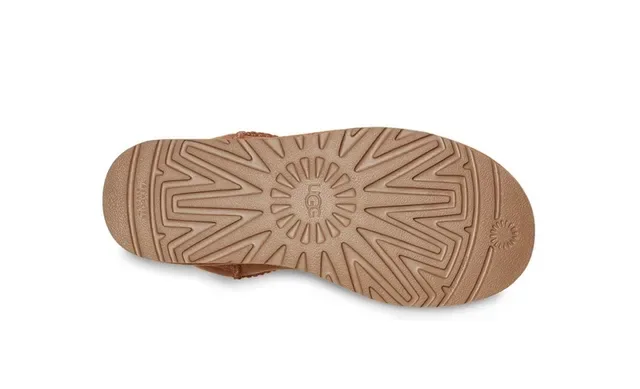 UGG Classic Mini Chestnut Brown Suede Snow Boots 14