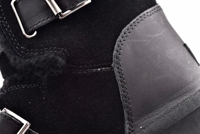 UGG Classic Mini Torque Black Snow Boots 4