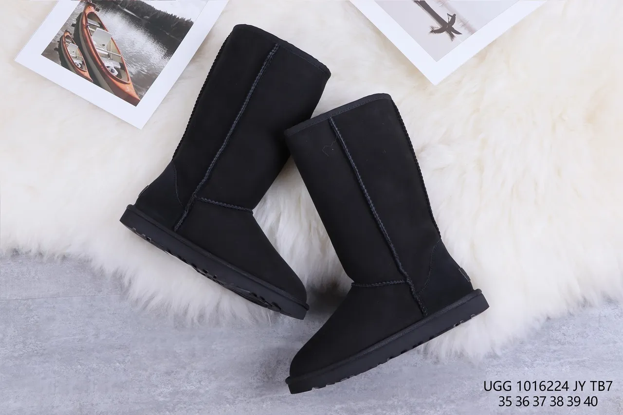 UGG Classic Tall Black Knee Boots 7