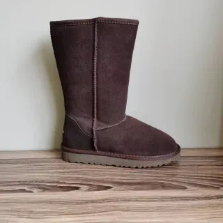 UGG Classic Tall Brown Suede Knee Boots