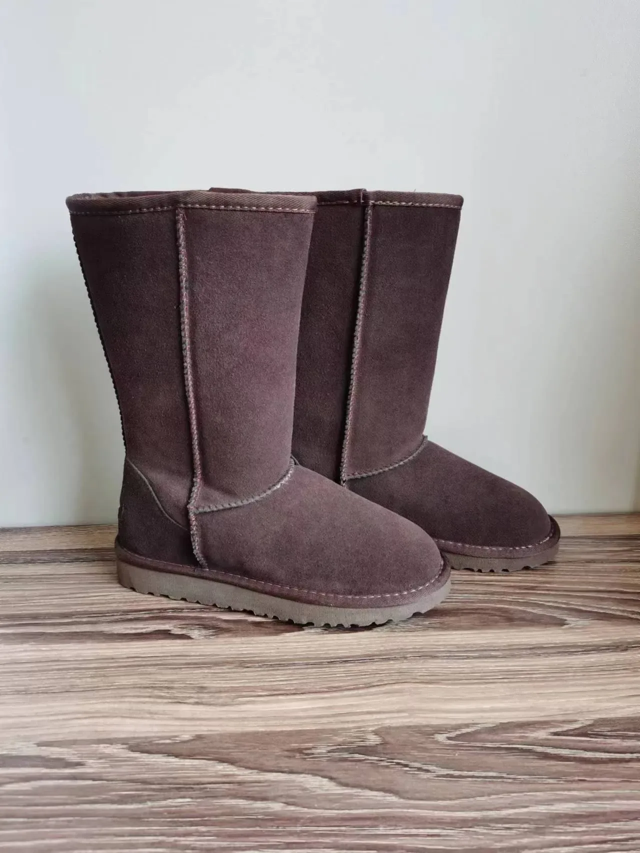 UGG Classic Tall Brown Suede Knee Boots 2