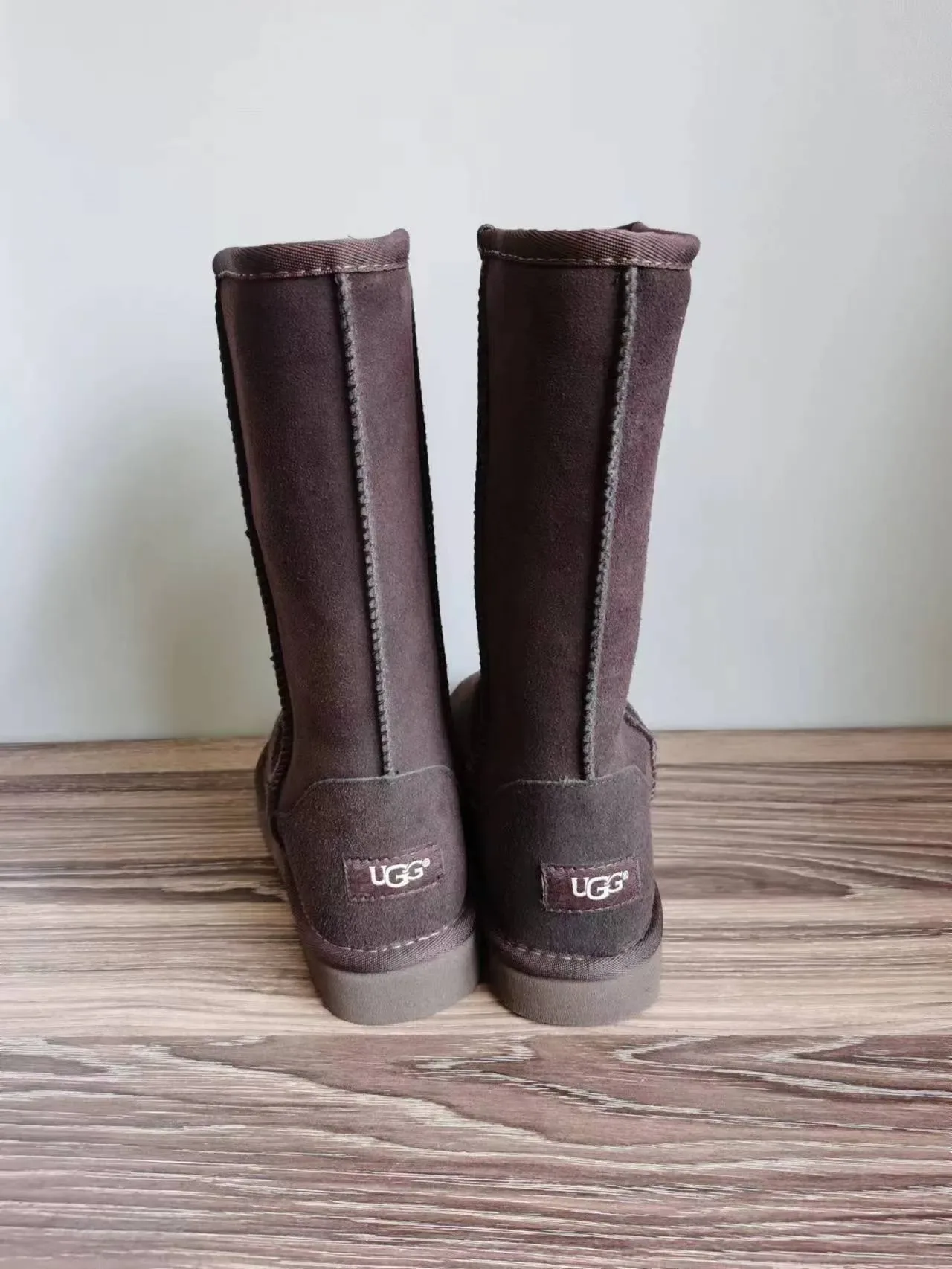 UGG Classic Tall Brown Suede Knee Boots 3