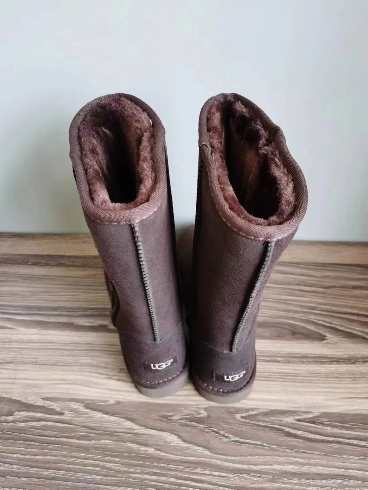 UGG Classic Tall Brown Suede Knee Boots 4