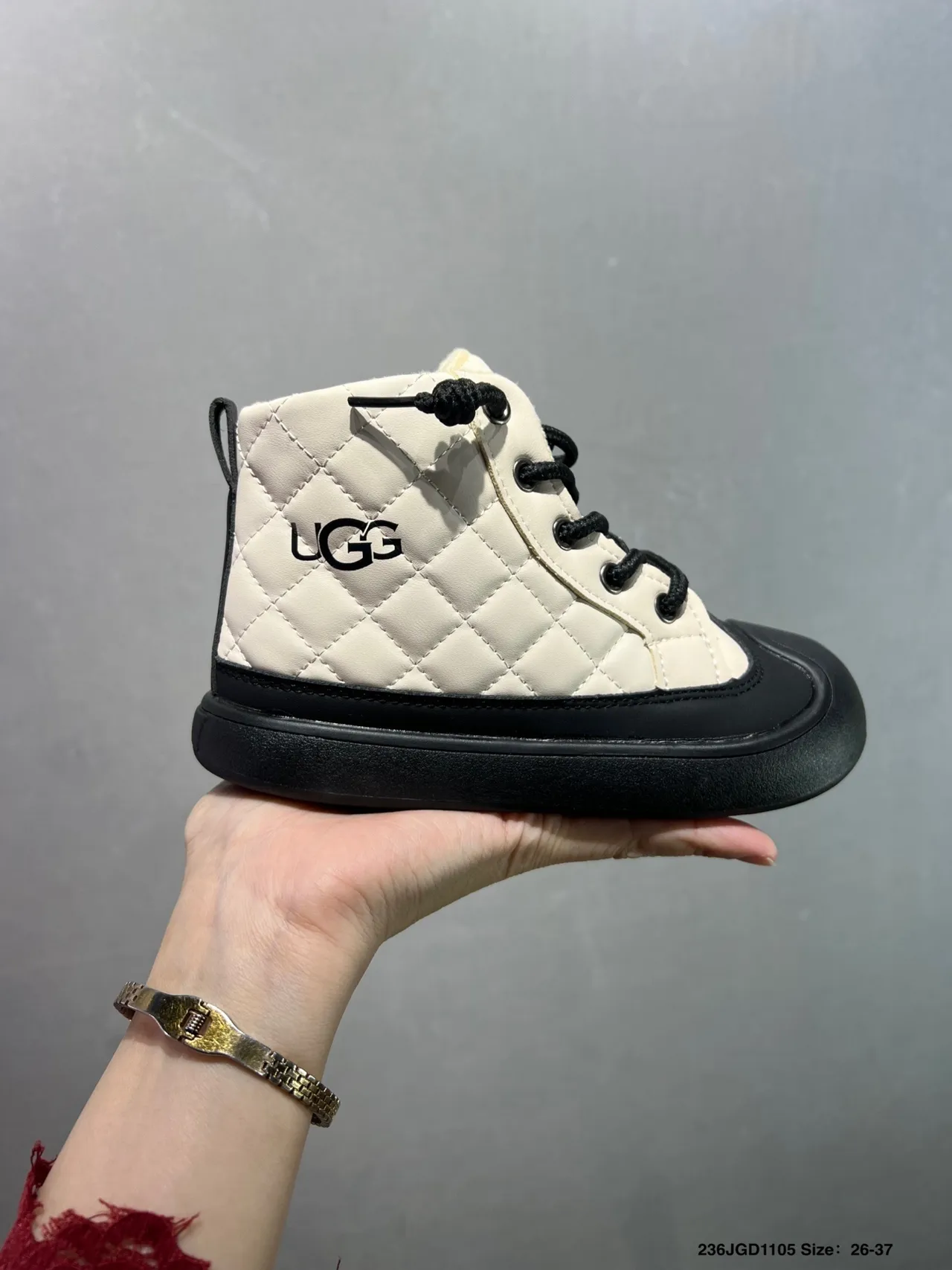 UGG Quilted Lace-Up Snow Boots 3