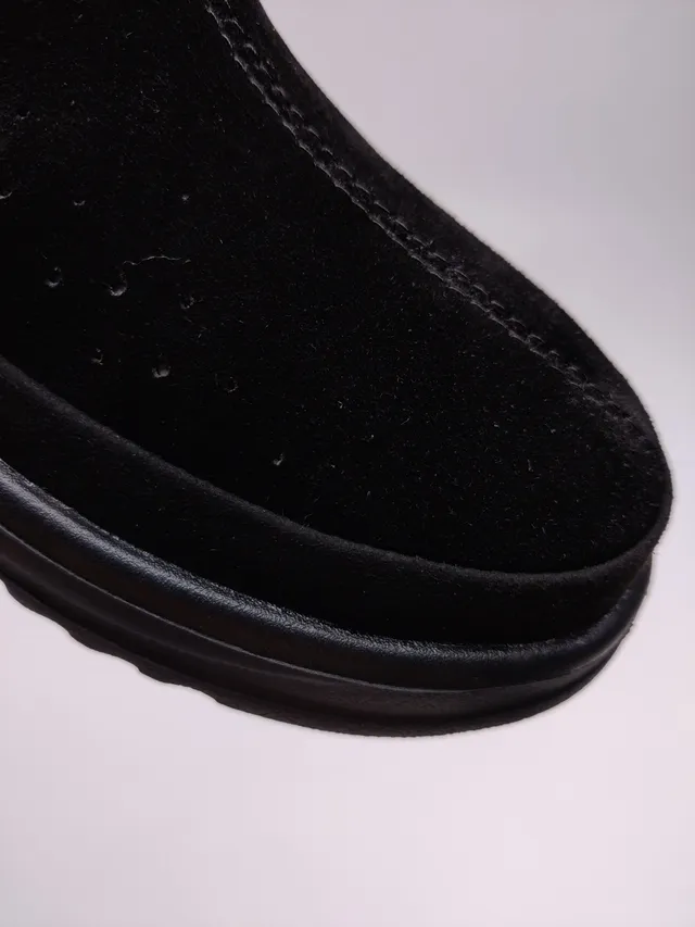 UGG Tasman Mocasines de Ante Negro sin cordones 10