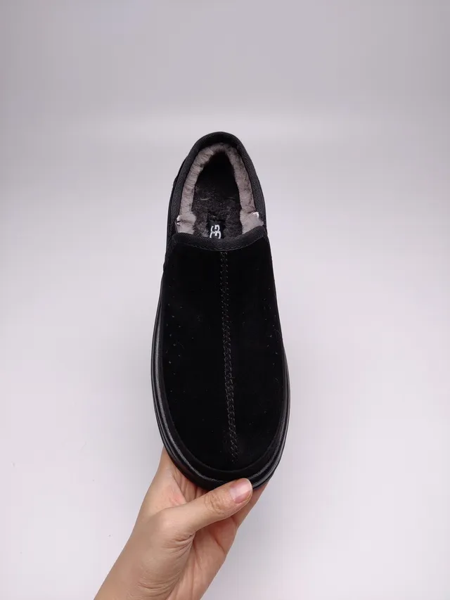 UGG Tasman Mocasines de Ante Negro sin cordones 11
