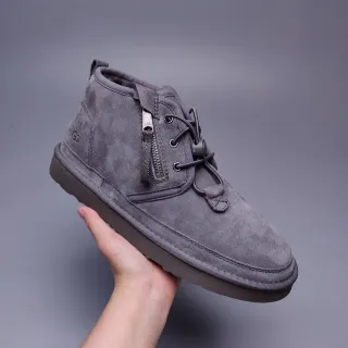UGG Tasman Charcoal Gray Suede Ankle Boot