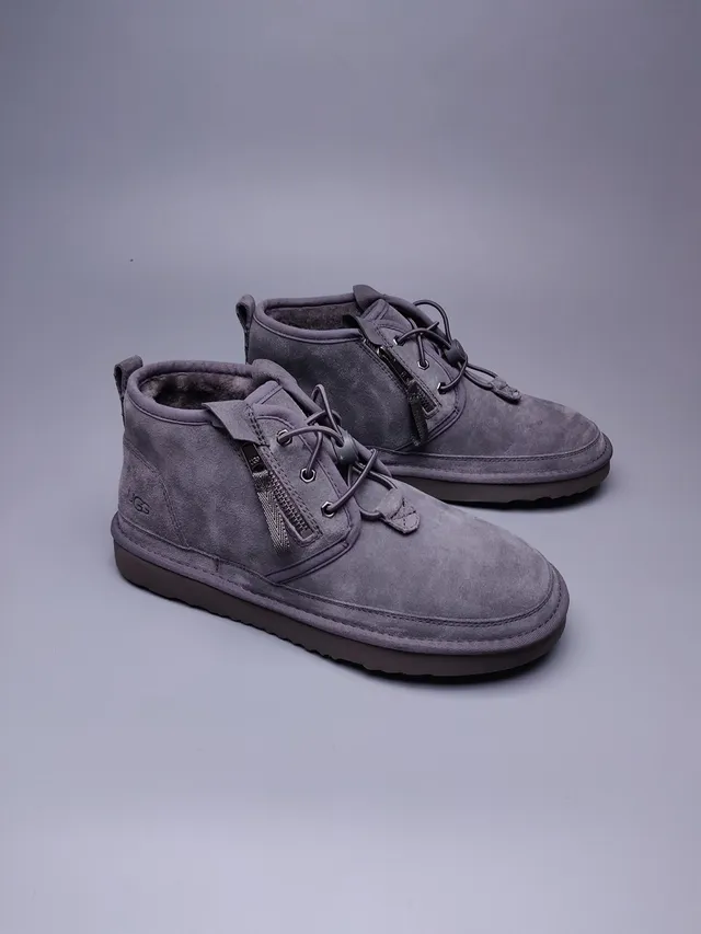 UGG Tasman Charcoal Gray Suede Ankle Boot 3