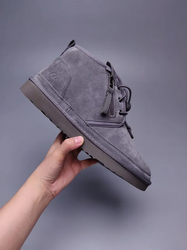 UGG Tasman Charcoal Gray Suede Ankle Boot 6
