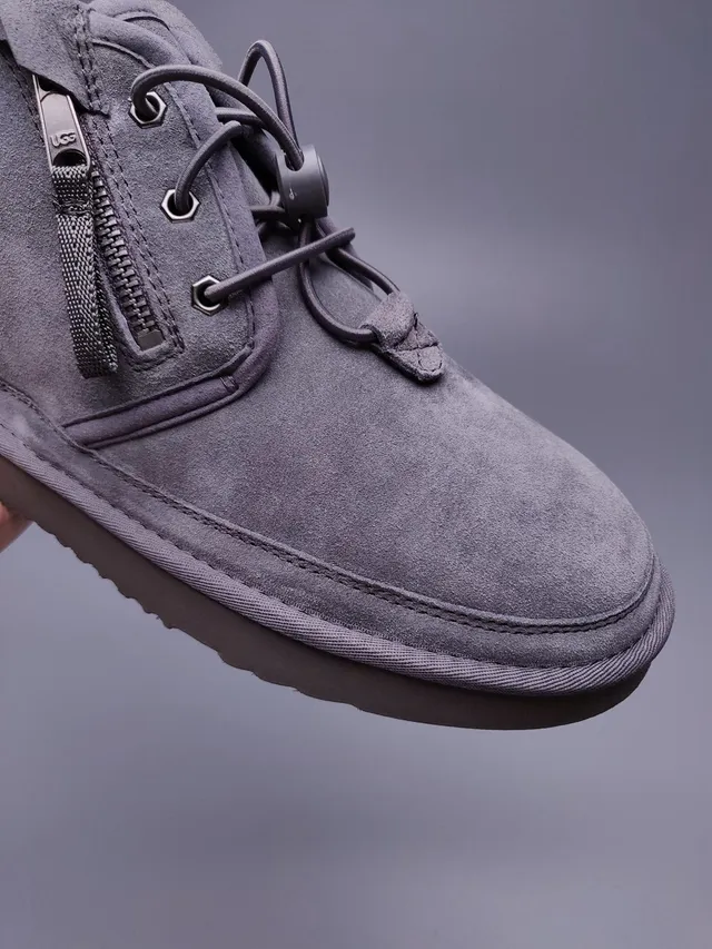 UGG Tasman Charcoal Gray Suede Ankle Boot 7