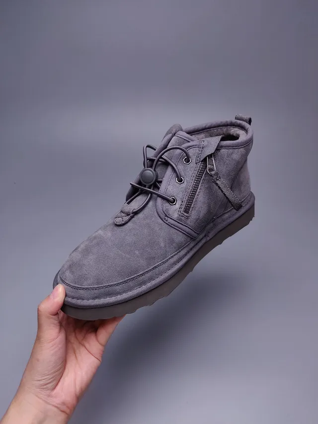 UGG Tasman Charcoal Gray Suede Ankle Boot 11