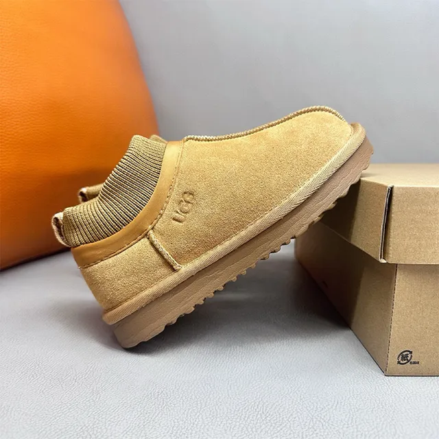 UGG Tasman Bottes de Neige à Enfiler Kaki 14