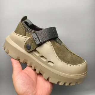 UGG Tasman Olive Green Suede Clog